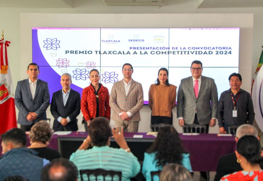 Presenta SEDECO convocatoria del premio Tlaxcala a la competitividad 2024