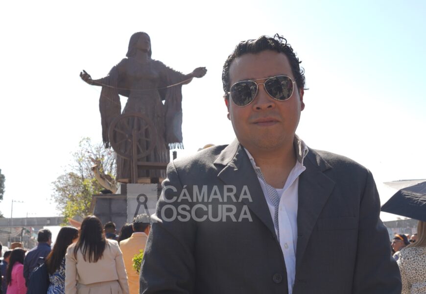 «Una ciudad sin arte, no tiene un símbolo de progreso»: creador de la escultura “La Primera Hilandera del País”