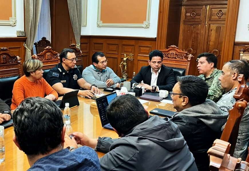 Declara Consejo Estatal de Seguridad mando coordinado en Zacatelco Declara Consejo Estatal de Seguridad mando coordinado en Zacatelco