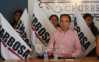 Reconoce madurez política Alfredo Barbosa en la designación del candidato a la presidencia municipal de Tlaxcala; sin embargo, valorará el proceso de impugnación