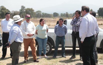 Autoridades del IPN recorren terrenos en Tlaxcala para la construcción del nuevo edificio de la UPIIT