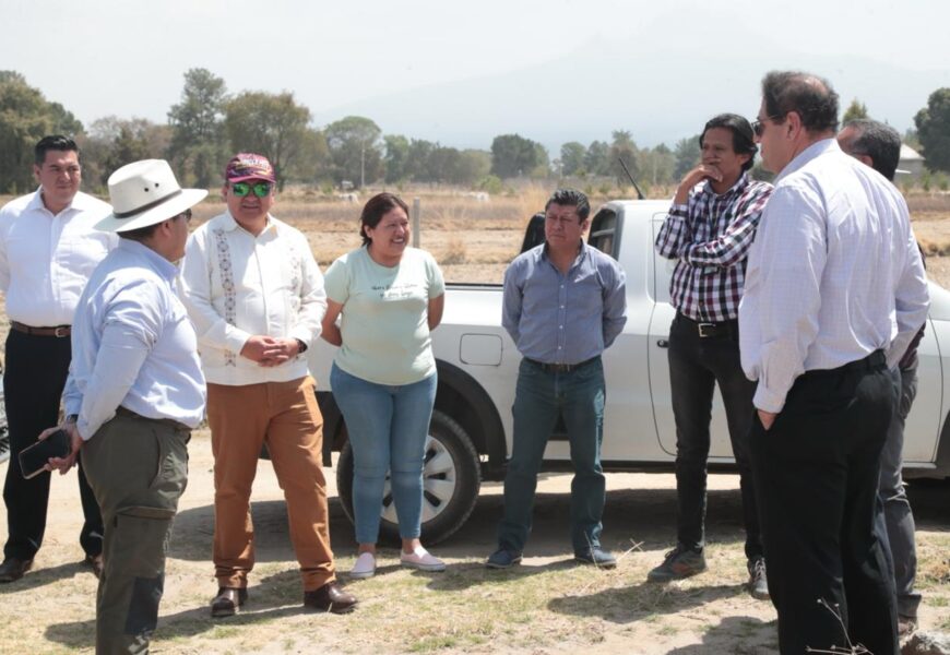 Autoridades del IPN recorren terrenos en Tlaxcala para la construcción del nuevo edificio de la UPIIT
