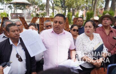 UCET evidencian a Indalecio Saucedo por la venta de concesiones ilegales: cuenta con denuncias penales en su contra