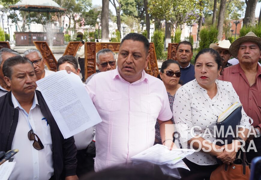 UCET evidencian a Indalecio Saucedo por la venta de concesiones ilegales: cuenta con denuncias penales en su contra
