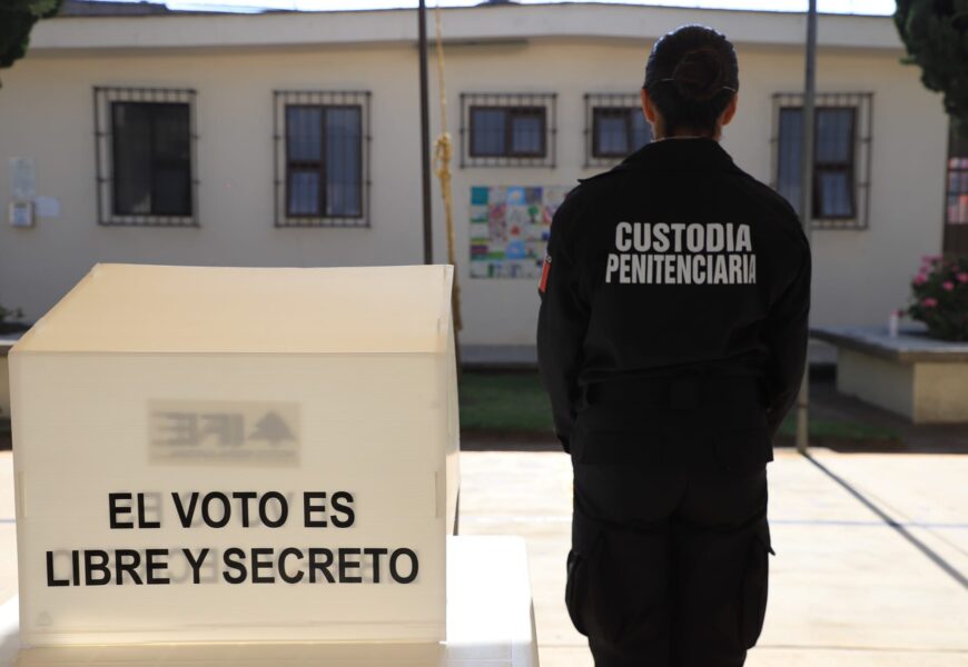 Realiza INE Tlaxcala voto histórico de 228 personas en prisión preventiva