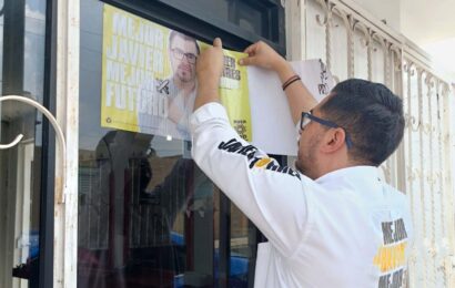 Javier Torres Hernández, recibe respaldo ciudadano en Apizaco