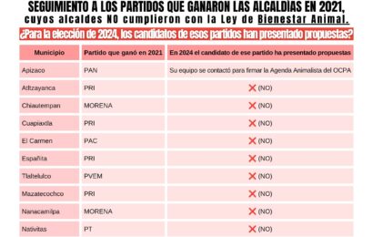 Candidatos Municipales en Tlaxcala Omisos en Propuestas de Bienestar Animal