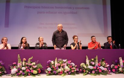 Autoridades educativas promueven igualdad de género entre trabajadores del sector