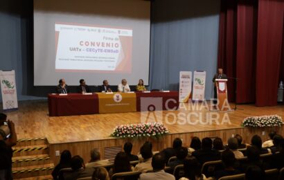 Firman convenio SEPE, UATX y CECYTE-EMSAD a favor de la inclusión social y educativa
