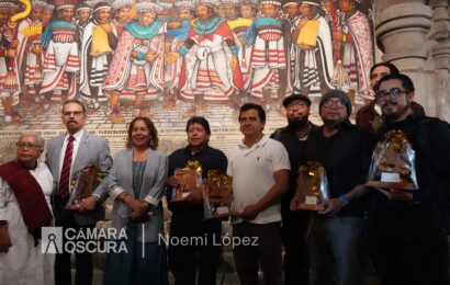 Concluye la restauración del mural Historia de Tlaxcala y sus aportaciones a la Mexicanidad, de Desiderio Hernández Xochitiotzin