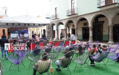 Artistas tlaxcaltecas presentes en torneo de voleibol de playa