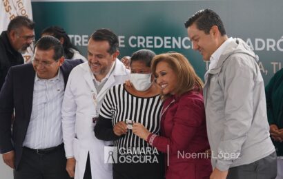 Entrega Gobernadora credenciales del IMSS-BIENESTAR a las y los beneficiarios