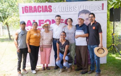 Alfonso Sánchez García inicia gira de agradecimiento por Tlaxcala