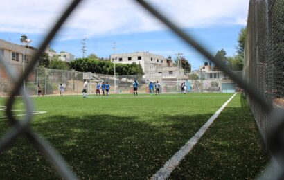 Inaugura alcaldesa capitalina unidad deportiva rehabilitada en Ixtulco