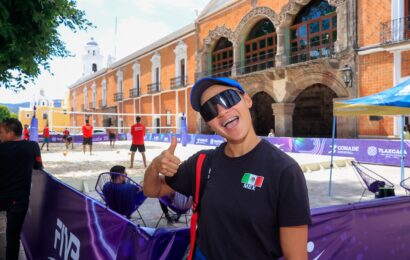 Estamos contentas de competir en casa, dice dupla mexicana de voleibol de playa