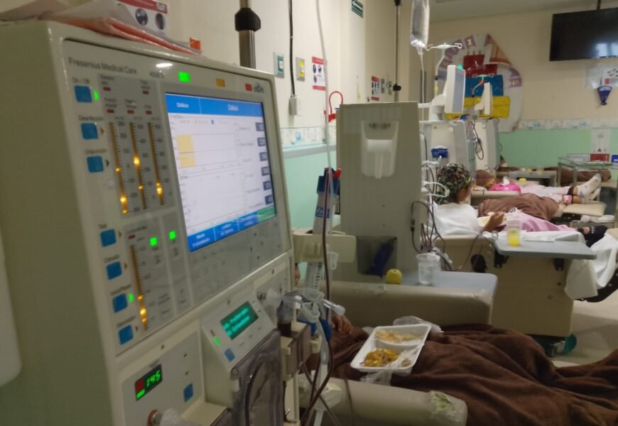 Restablece de manera inmediata hospital infantil de Tlaxcala atención a pacientes de hemodiálisis