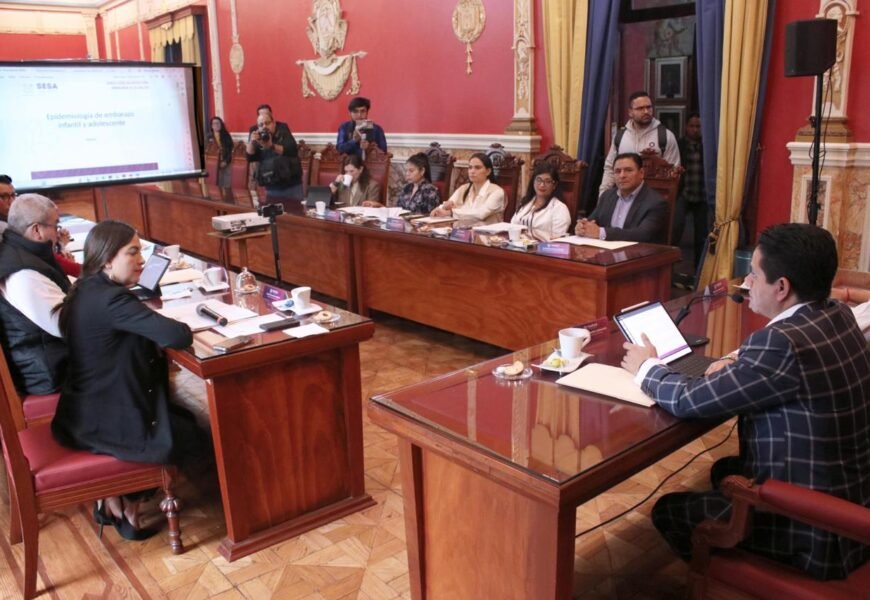 Encabeza SEGOB primera sesión ordinaria del grupo estatal para la prevención del embarazo en adolescentes