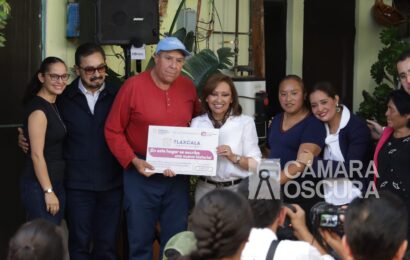 Encabeza Gobernadora arranque del programa “Calentadores solares 2024” en Nanacamilpa