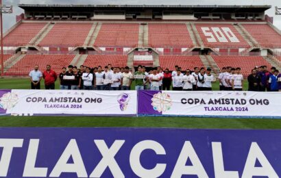 Inauguran Torneo Copa Amistad OMG Tlaxcala 2024