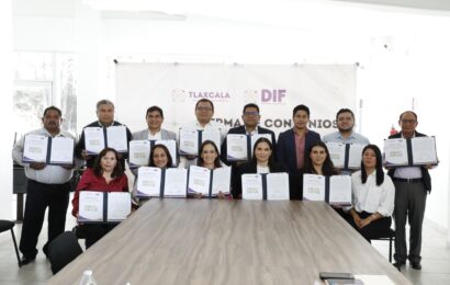 Firma SEDIF convenio con municipios para apertura de 10 unidades básicas de rehabilitación