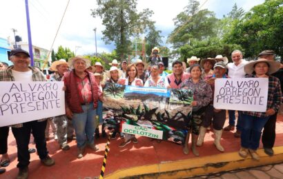 Con entrega de obras, gobernadora demuestra su amor y compromiso a Españita y Tecopilco
