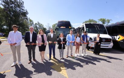 Empresas de transporte y movilidad son parte importante del bienestar de las comunidades: Gobernadora