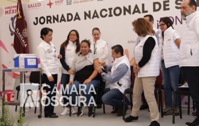 Encabeza Lorena Cuéllar inicio de jornada nacional de salud 2024 en Atltzayanca