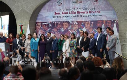 Destaca Ana Lilia Rivera impulso del Senado a la construcción de una sociedad más igualitaria
