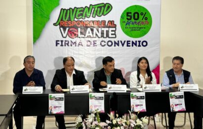 Gobierno del estado otorga descuento del 50% a jóvenes al tramitar licencia de conducir