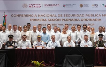 Participa Alfonso Sánchez, en Asamblea de la Conferencia Nacional de Seguridad Pública Municipal