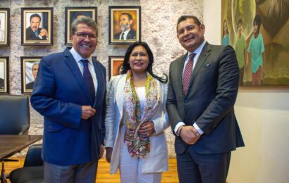 Develan pintura de Alejandro Armenta como presidente de la Mesa Directiva en el Segundo Año de la LXV Legislatura