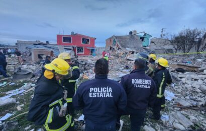 Coordina el gobierno de Tlaxcala, atención a afectados por explosión de pirotecnia en Xaloztoc