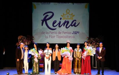 Jessica Sánchez García es coronada como la reina de “Tlaxcala, la Feria de Ferias 2024”