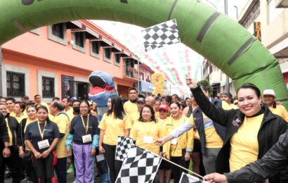 Chiautempan celebra carrera por la salud mental