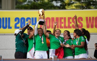 México hace historia: Doble campeonato en la Homeless World Cup 2024