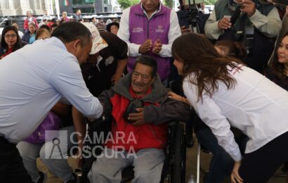 Entrega de Tinacos en Apizaco Beneficia a 174 Familias