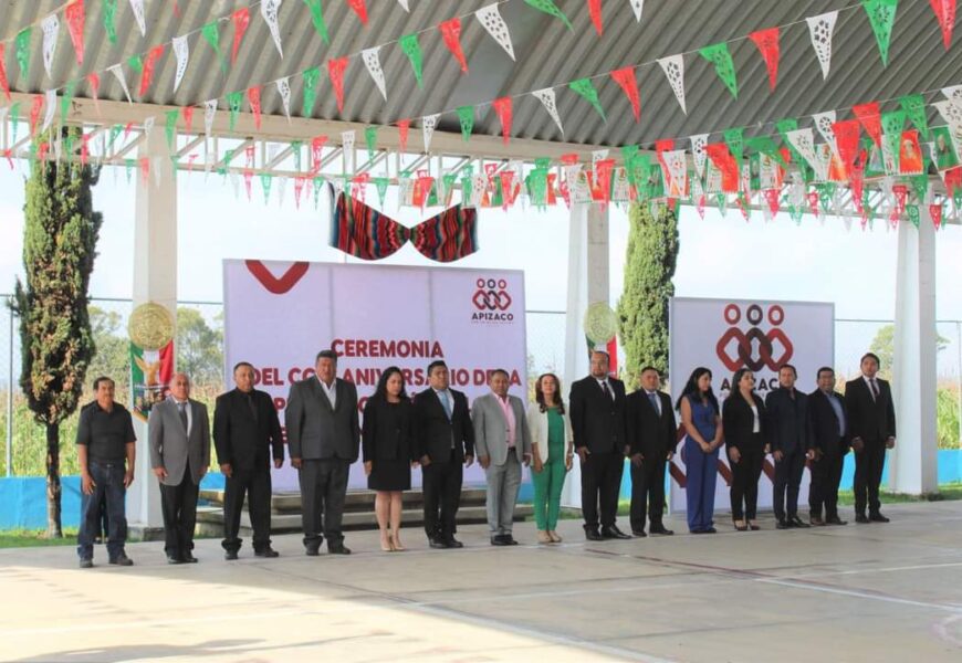 Apizaco conmemora el 211 Aniversario de Los Sentimientos de la Nación