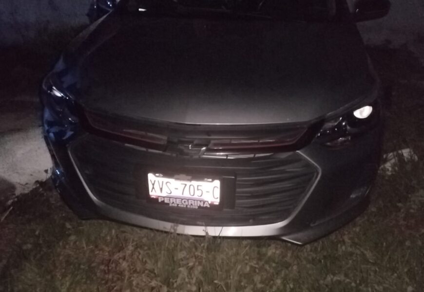 Oportuna Intervención de la Policía Municipal de Tlaxcala Permite Recuperar Vehículo Robado