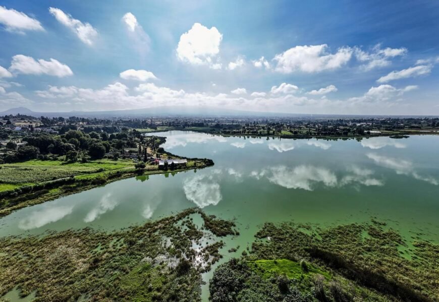 Encabeza gobernadora entrega de trabajos en la laguna de Acuitlapilco Encabeza gobernadora entrega de trabajos en la laguna de Acuitlapilco