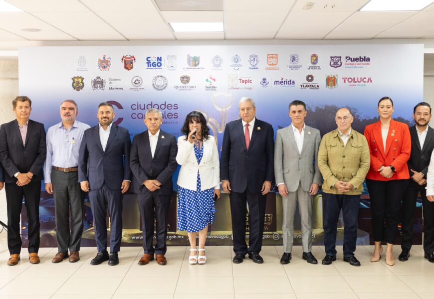 Participa el alcalde Alfonso Sánchez en la XI Sesión Plenaria de la Asociación de Ciudades Capitales en Cuernavaca