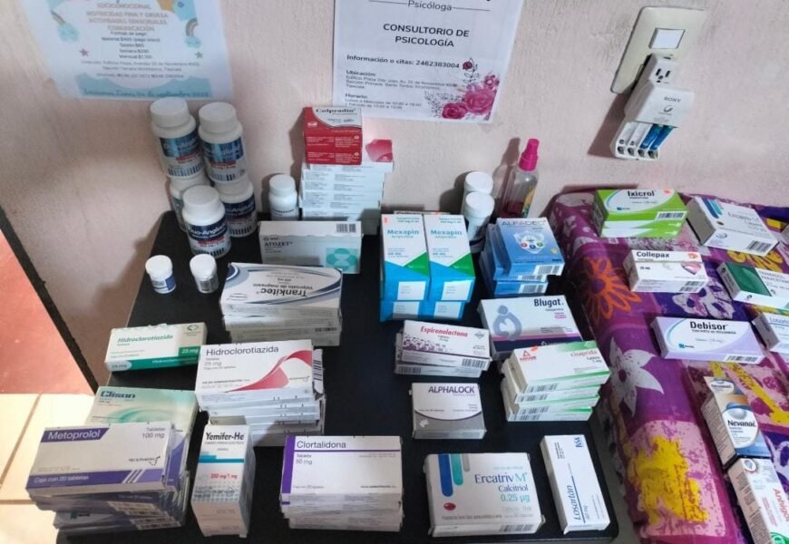 Presenta COEPRIST cinco denuncias ante la fiscalía del estado por uso de medicamentos del sector salud en unidades médicas privadas