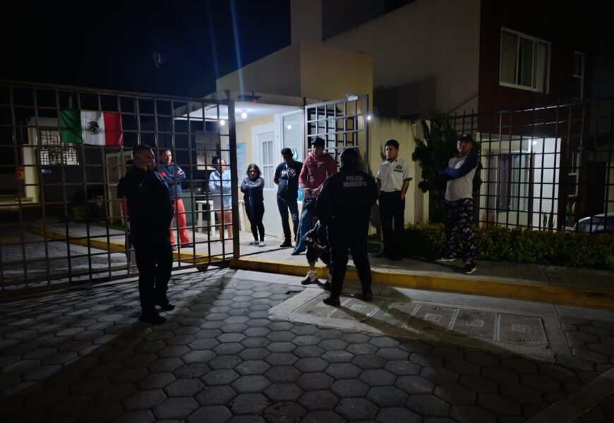 Logra Policía Municipal de Tlaxcala detención de presunto ladrón en colonia Tlacomulco