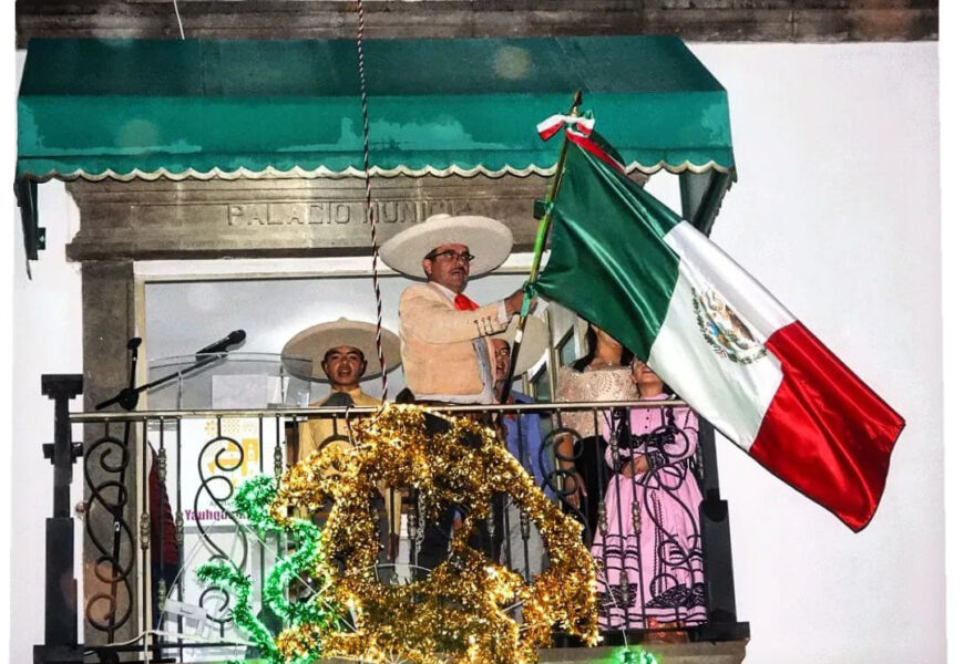Grito de Independencia en Yauhquemehcan reúne a autoridades y ciudadanos