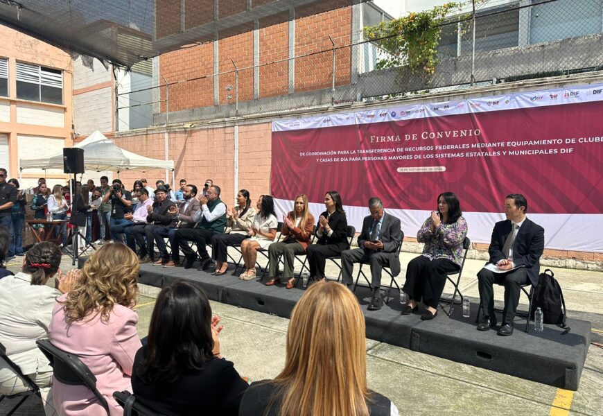 Entrega DIF Nacional a SEDIF Tlaxcala equipo para casa de día para personas mayores