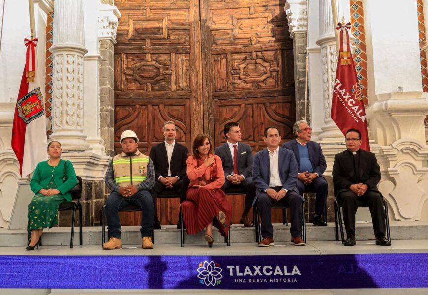Tlaxcala resplandece; presenta gobernadora avances del programa nacional de reconstrucción