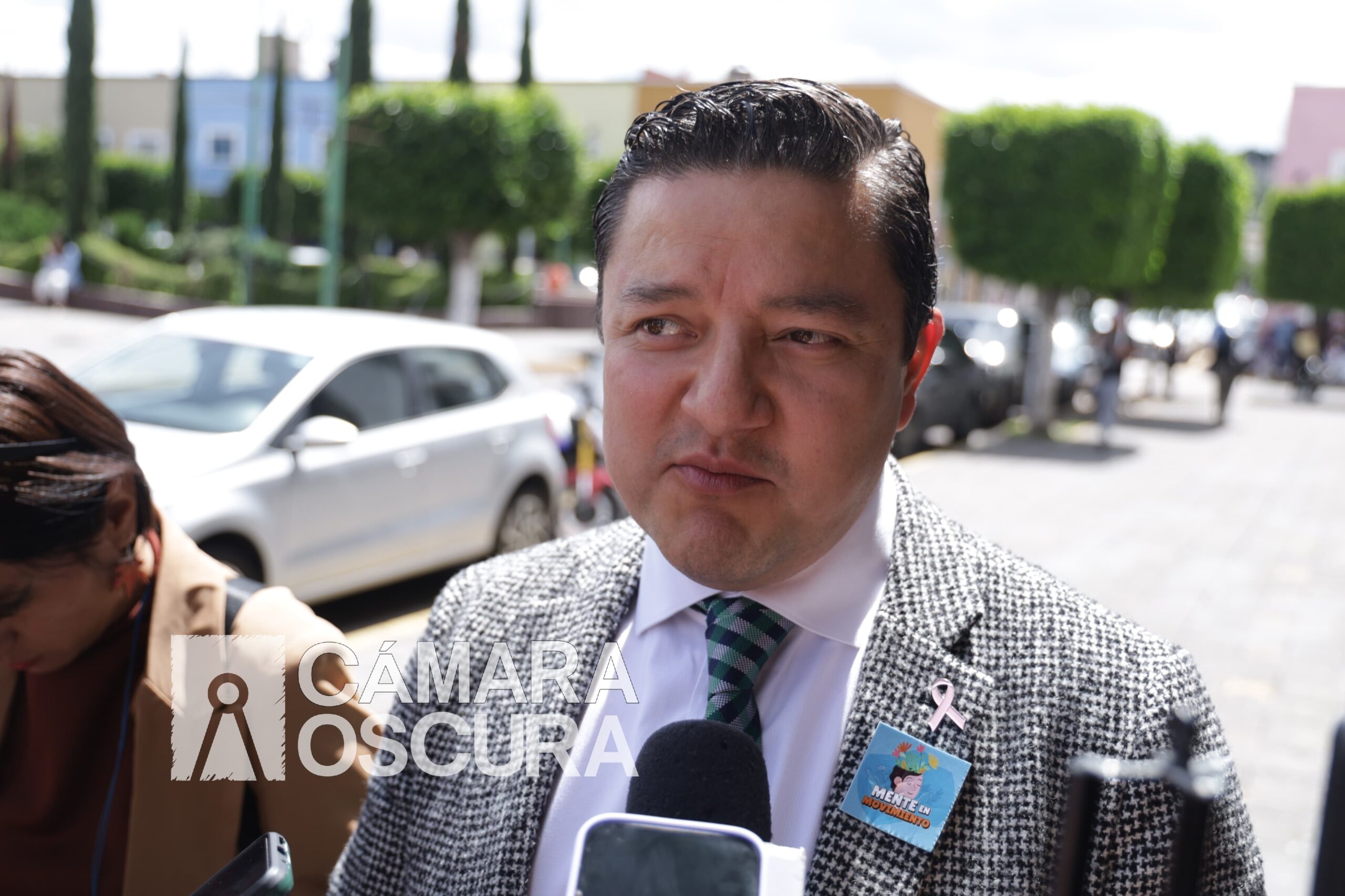entrevista el secretario de salud del Estado (SESA) Rigoberto Zamudio Meneses