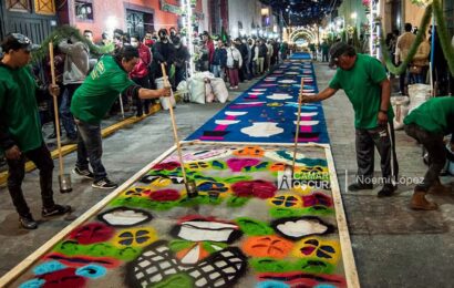 Alfombras y tapetes de Huamantla, tradición y patrimonio cultural