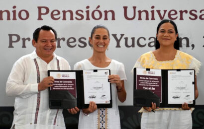 Pensión Universal para Personas con Discapacidad: Firma histórica