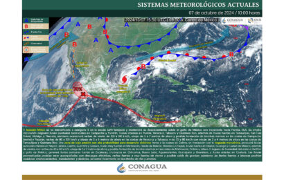 ¡Alerta de huracán Milton en Golfo de México! Prepárate ante condiciones extremas