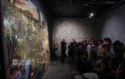 Emerson Balderas crea mural inspirado en Atlzayanca, Tlaxcala